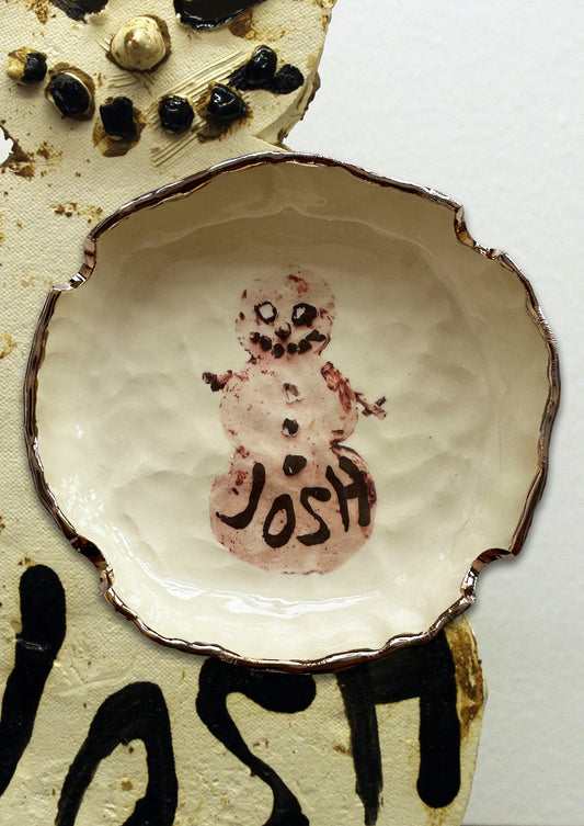 JS Snowman Ashtray